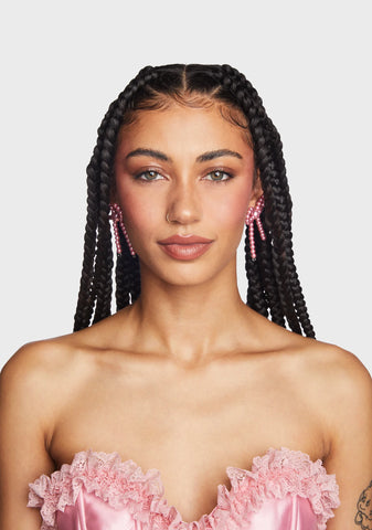 Toast To You Bow Earrings