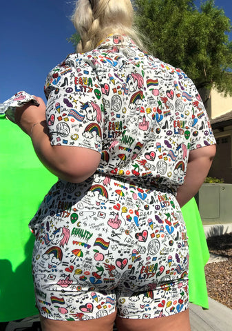 Boo Always Show Ur Pride Lounge Shorts