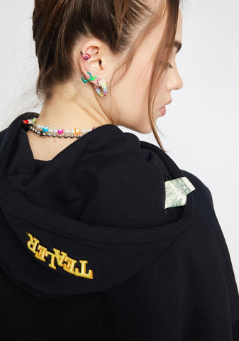 X Tom And Jerry Chenille Hoodie