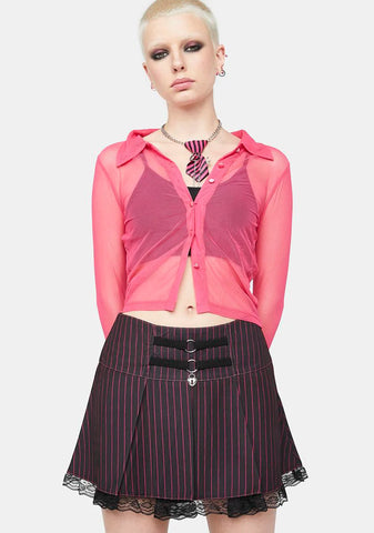 Baby You Got Served Mesh Top