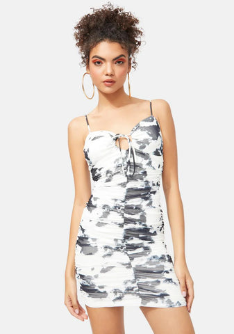 Change Of Heart Tie Dye Mini Dress