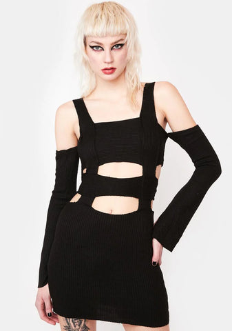 Night I've Thought About It Cutout Dress