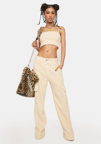 Bubbly No Repeats Sherpa Pants