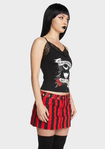 Lost Misfit Graphic Tank Top