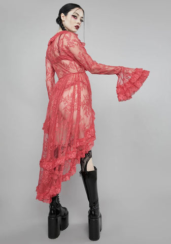 Rouge Happily Ever Afterlife Lace Duster