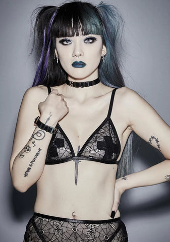 Sin Turns Me On Slut Choker