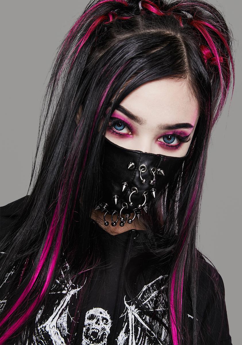 Break The Rules Pierced Face Mask