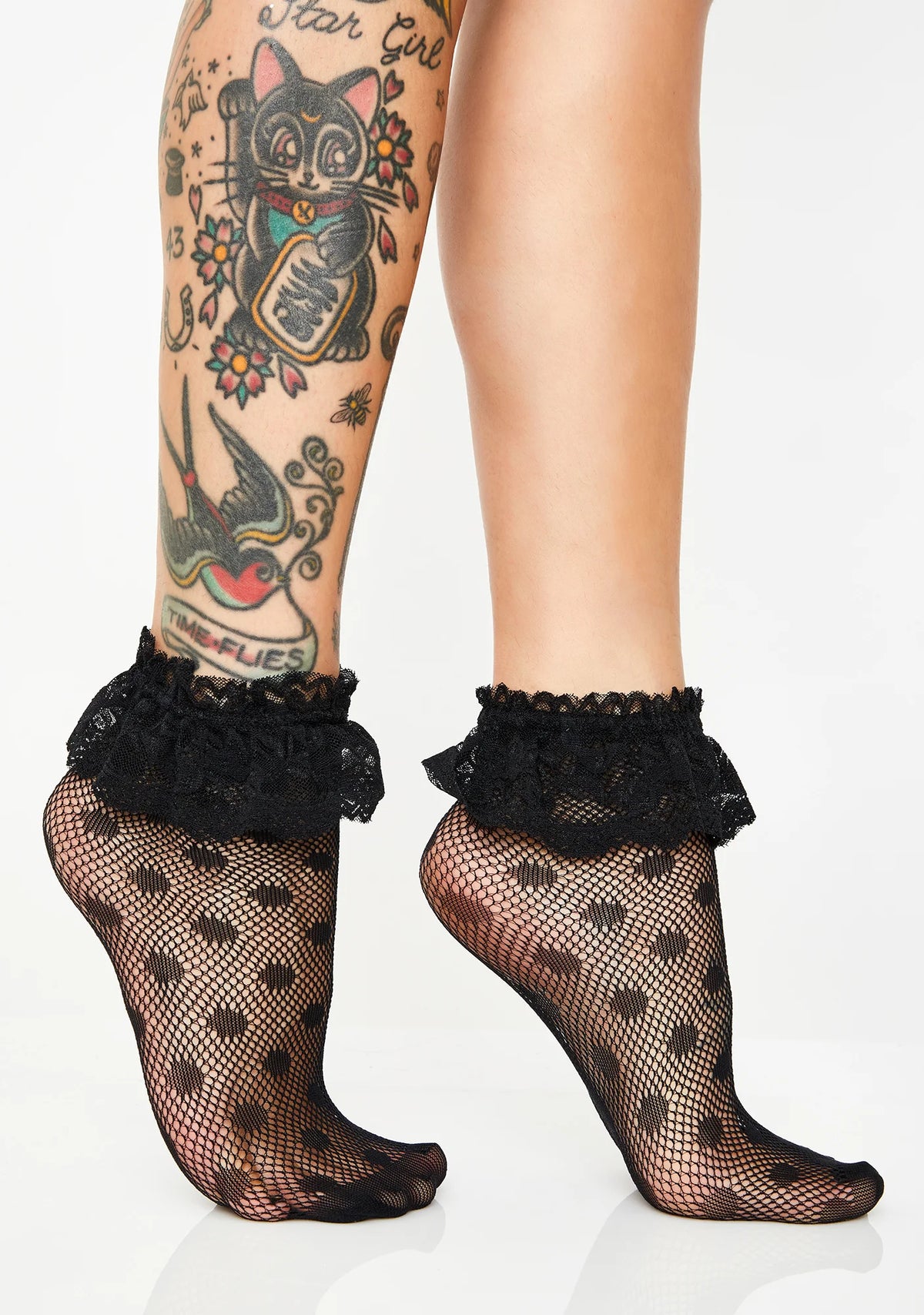 Attention On Me Fishnet Socks