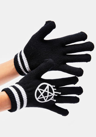 Sporty Gram Knit Gloves