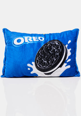 Oreo Cookies Packaging Fleece Pillow