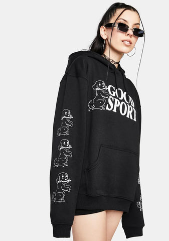 Bad Sport Graphic Hoodie