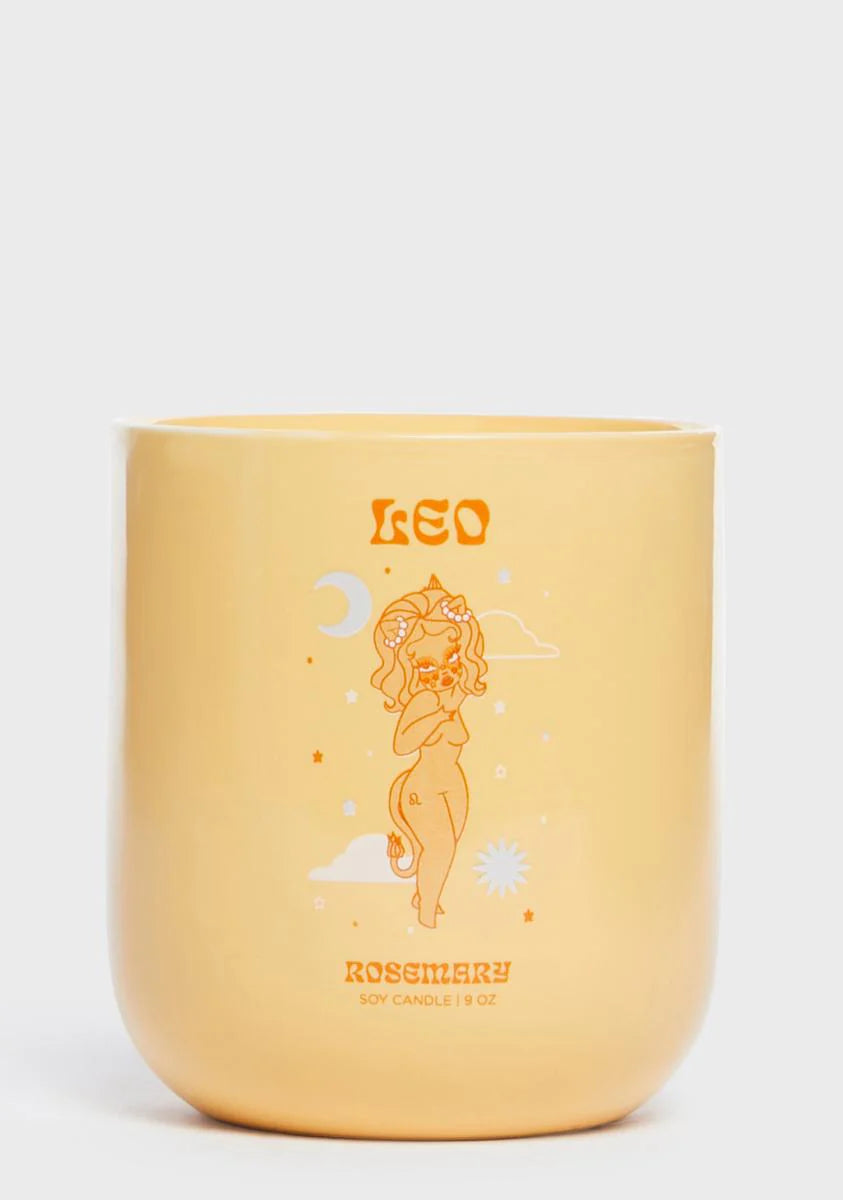 Celestial Leo Candle