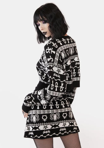 Made Of Mischief Crop Sweater