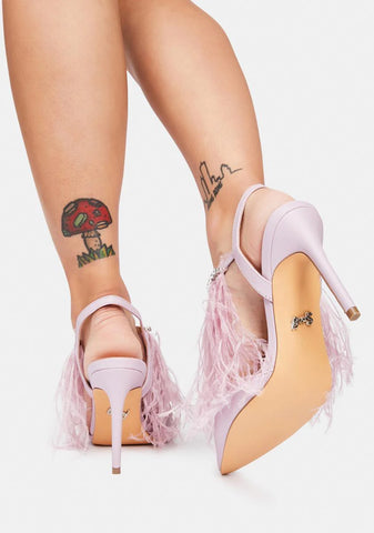 Bird's The Word Feather Heels