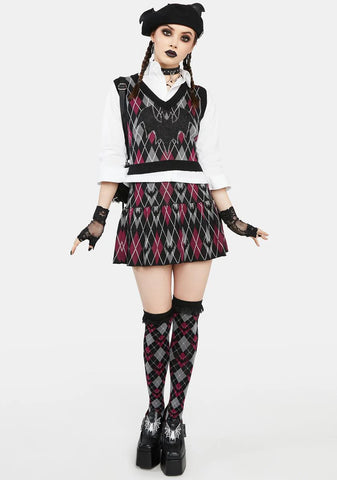 Bat To School Sweater Vest