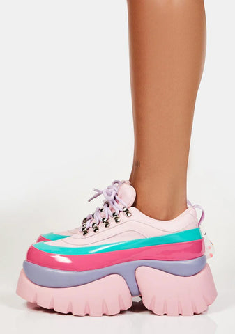 My Little Unicorn Platform Sneakers