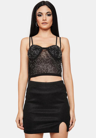 Feel The Rhythm Mini Skirt