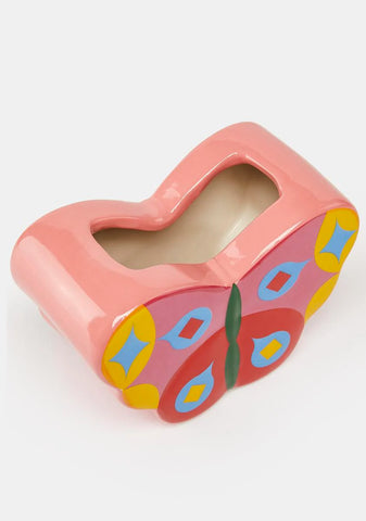 Butterfly Vase