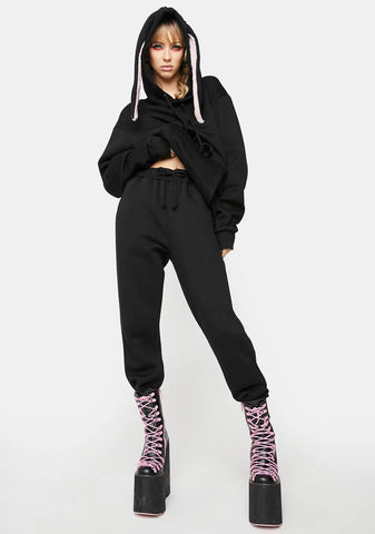 Sick Joke Bunny Tail Sweats