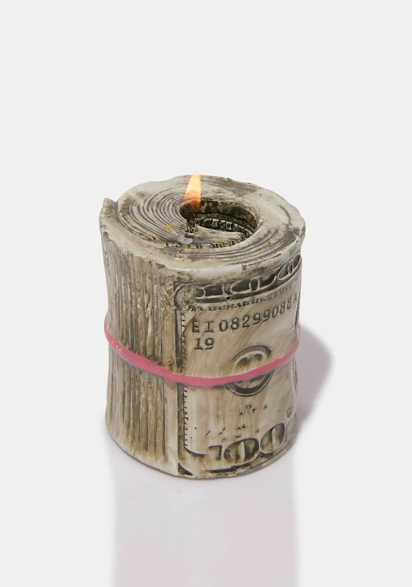 Blow This Money Candle