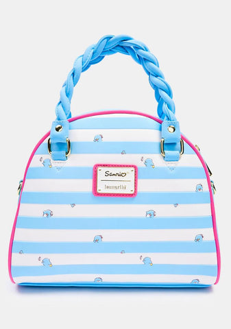 Sanrio Tuxedosam Striped Crossbody Bag