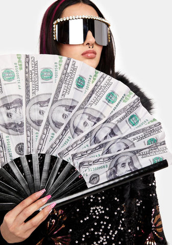 Money Folding Fan