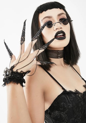 The Darkest Child Gothic Finger Chains