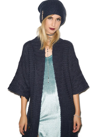 Cozy Cardigan - Dark Blue