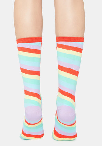 Lollipop Crew Socks