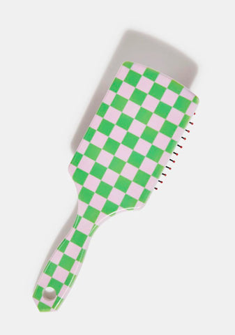 Watermelon Check My Hair Hairbrush