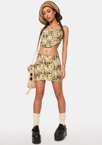 90s Brocade Tanis Corset