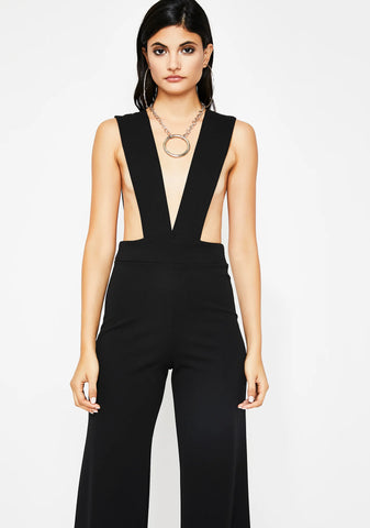 Main Event Cut Out Jumpsuit
