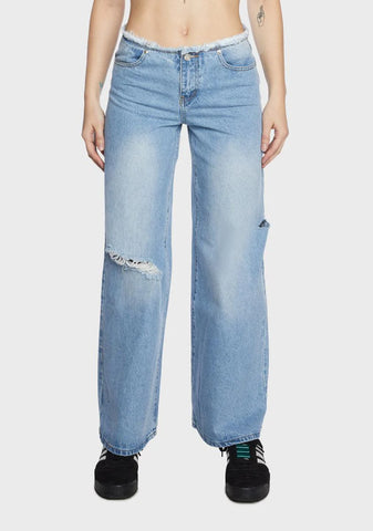 Jaycee Low Waist Wide Leg Jeans
