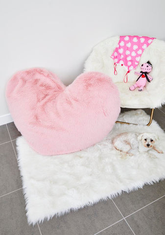 Shagadelic Oversized Heart Pillow