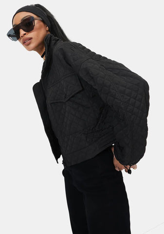 In The Magazines Quilted Jacket