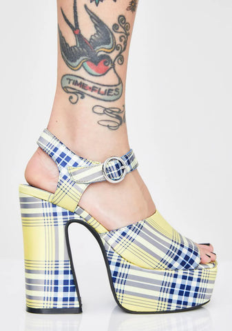 Totally Clueless Platform Heels