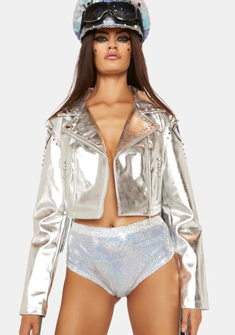 Sparkle Realm Sequin Hot Shorts