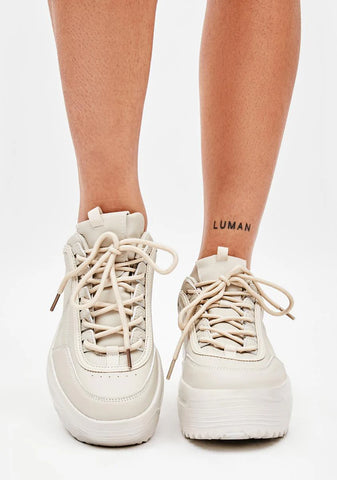 Sand Rec League Platform Sneakers