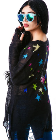 Nighttime Lennon Sweater - Gold