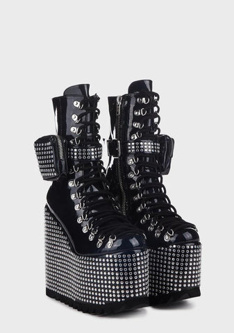 Studded Tactical Traitor Boots
