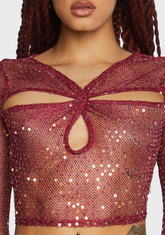 Summer Of Love Sequin Top