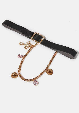 Heavenly Jewel Chain Belt