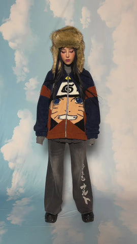 Ninja Hero Hooded Sherpa Jacket