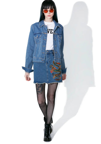 Spittin’ Fire Denim Jacket