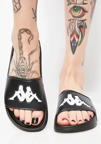 Dark Authentic Adam 2 Slide Sandals