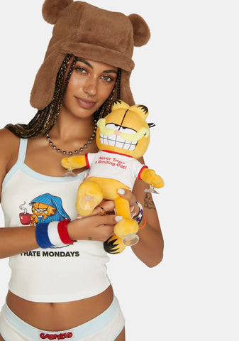 Trust Meow Plushie Window Clinger