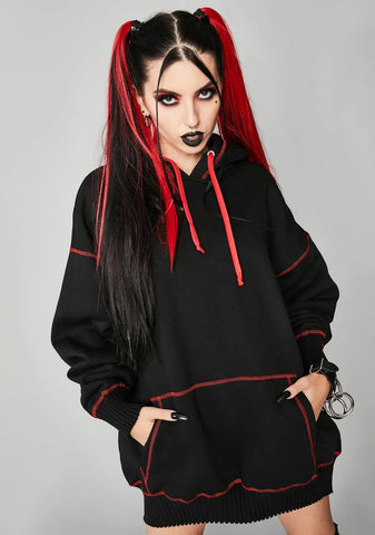 Calling All Devils Horned Hoodie