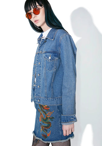 Spittin’ Fire Denim Jacket