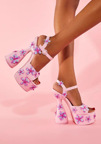 Hypnotic Love Platform Heels