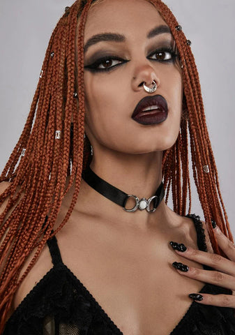 Triple Goddess Choker